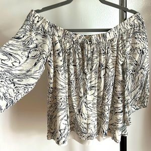 Elizabeth & James Silk Blouse